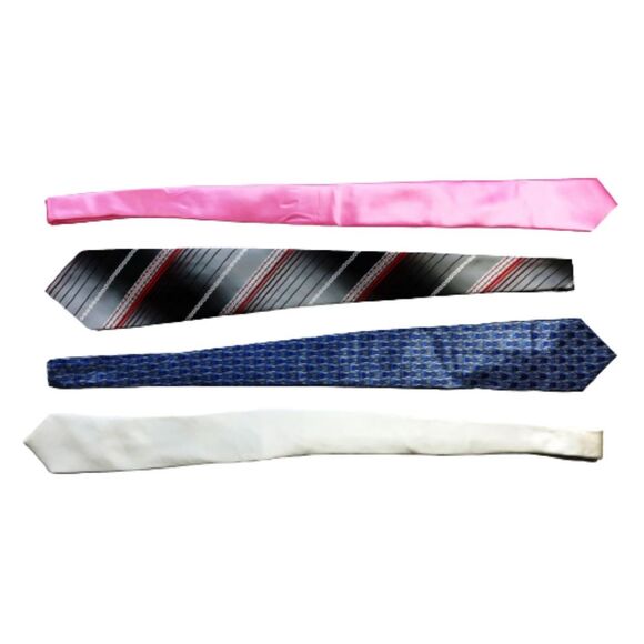 Mens Tie Bundle of 4 Ties - Picture 3 of 11